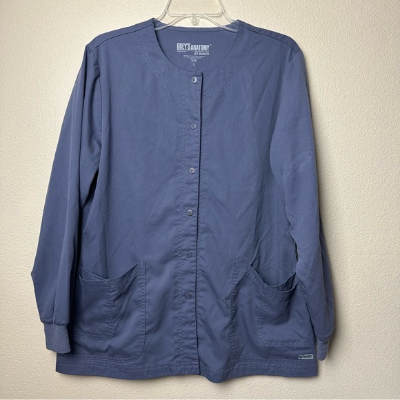 Grey's Anatomy Jackets & Coats Greys Anatomy By Barco Snap Scrub